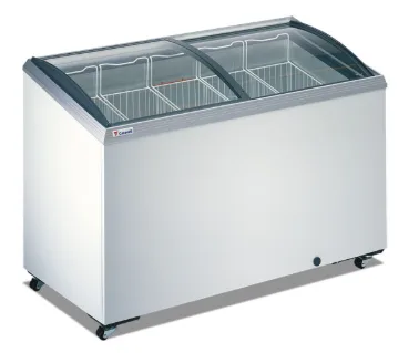 Морозильный ларь c гнутым стеклом Caravell 40699+
