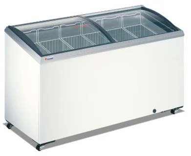Морозильный ларь c гнутым стеклом Caravell 50693+